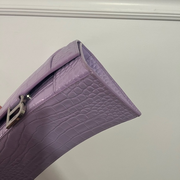 Authentic lilac small hourglass designer balenciaga bag - Picture 7 of 7